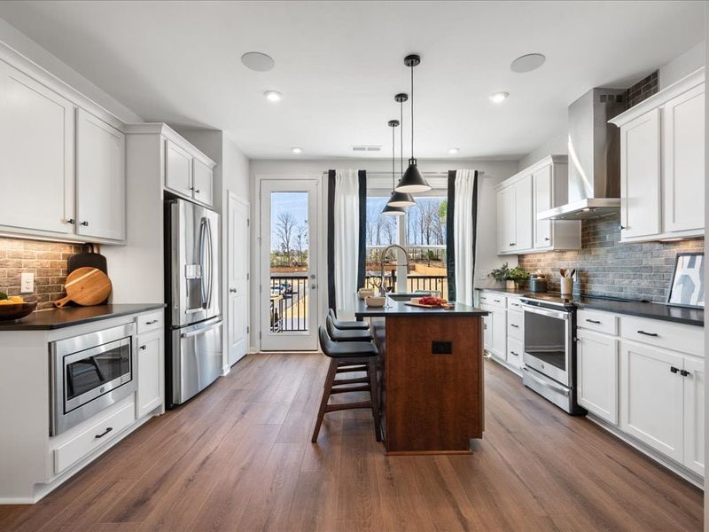 Furnished interior view inside a new home in Southmont, Charlotte (Image 5).