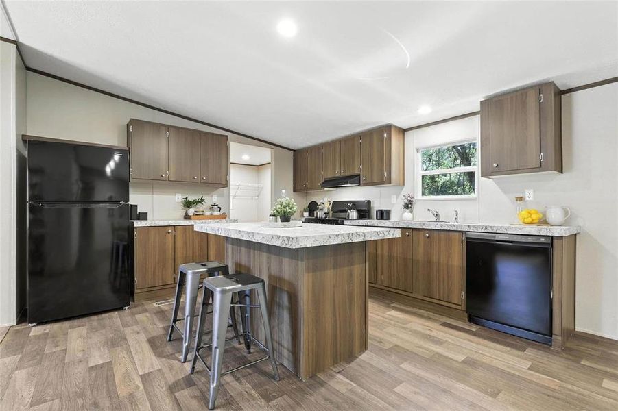 Furnished interior view inside a new home in , Azle (Image 15).