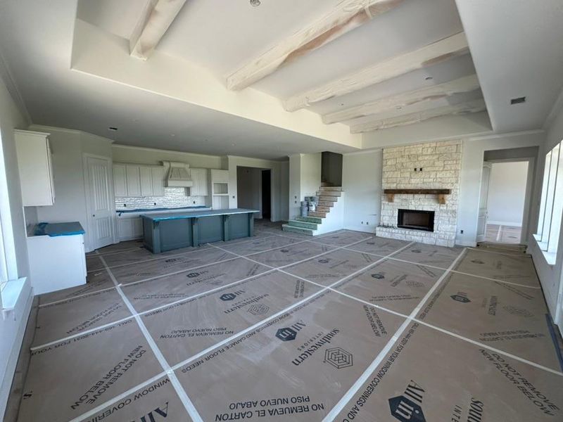 In-progress construction of a new home in Fannin Ranch, Leonard, TX (Image 13).