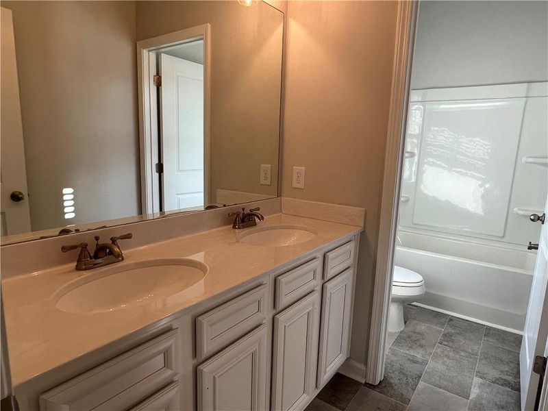 Furnished interior view inside a new home in The Village at Maple Street, Dawsonville (Image 11).