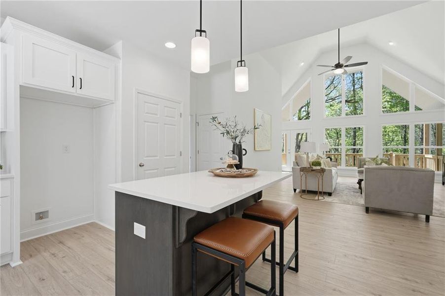 Furnished interior view inside a new home in , Gainesville (Image 14). Furnished interior view inside a new home in , Gainesville (Image 14).