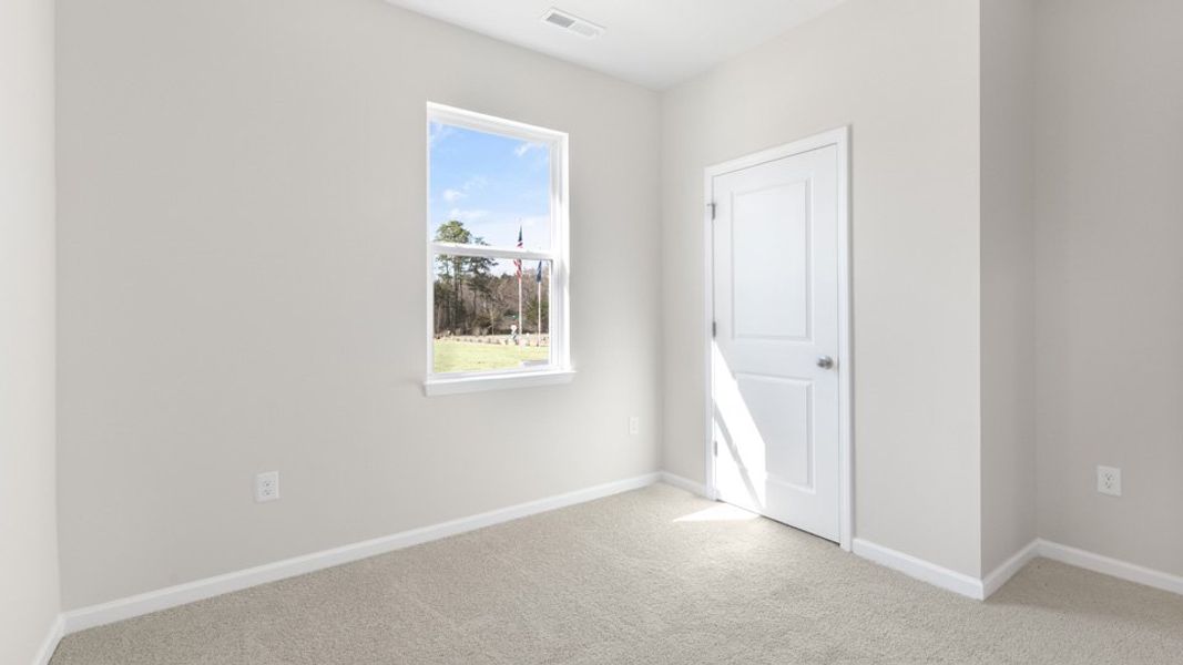 Spacious, unfurnished interior of a new home in The Villas at Haywood Glen, Knightdale (Image 20).