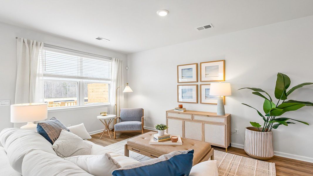 Furnished interior view inside a new home in Marion Village, Santee (Image 13).