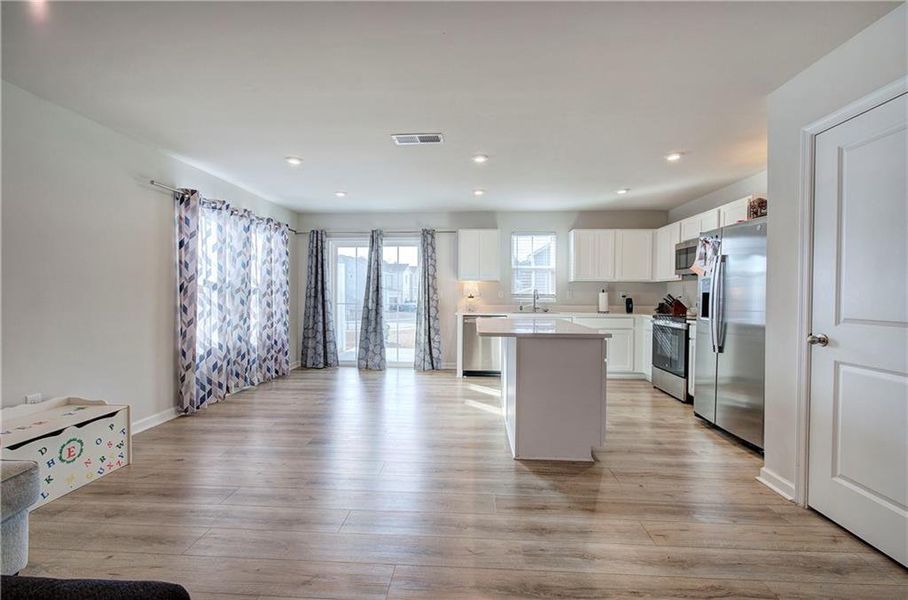 Furnished interior view inside a new home in , Cartersville (Image 12).