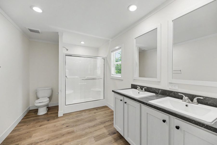 Furnished interior view inside a new home in , St. Stephen (Image 6).