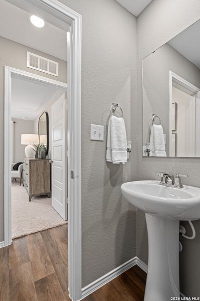 Furnished interior view inside a new home in Meadows at Clear Springs, New Braunfels (Image 27).