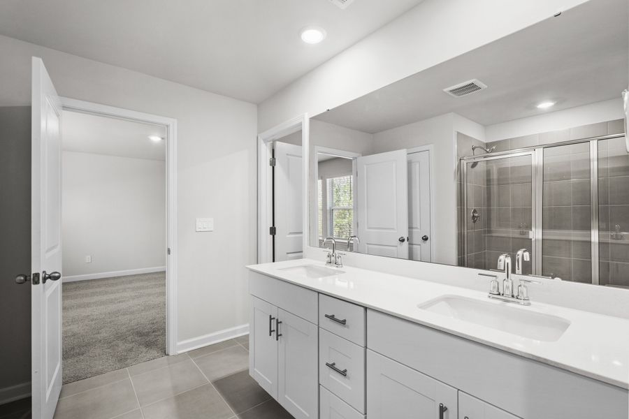 Furnished interior view inside a new home in Waterside - Coastline Series, Longs (Image 8).