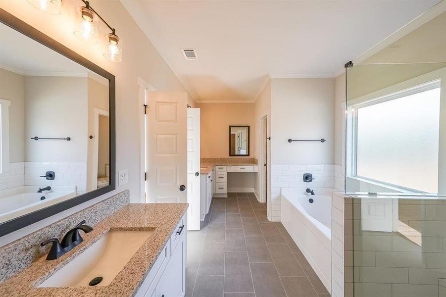 Furnished interior view inside a new home in , Rockmart (Image 10).