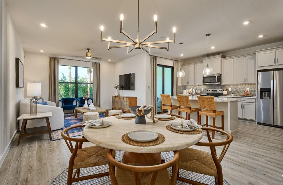 Furnished interior view inside a new home in Forest – Townhomes, Lake Worth (Image 6).