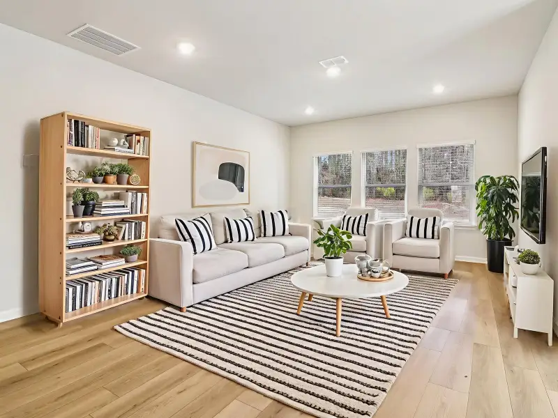 Furnished interior view inside a new home in Harmony Manor, Fairburn (Image 5).
