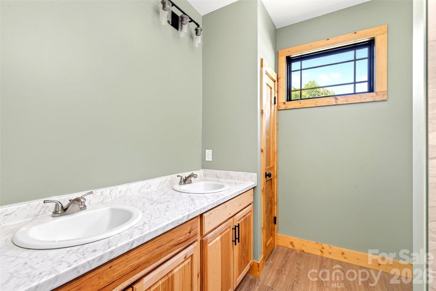 Double vanity in primary bath Double vanity in primary bath