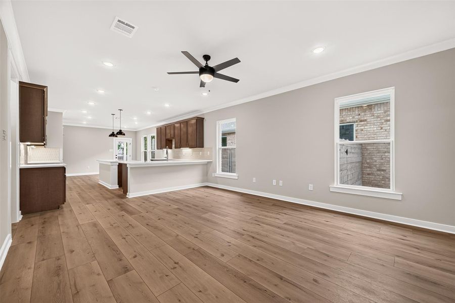 Spacious, unfurnished interior of a new home in Two Step Farm, Montgomery (Image 31). Spacious, unfurnished interior of a new home in Two Step Farm, Montgomery (Image 31).