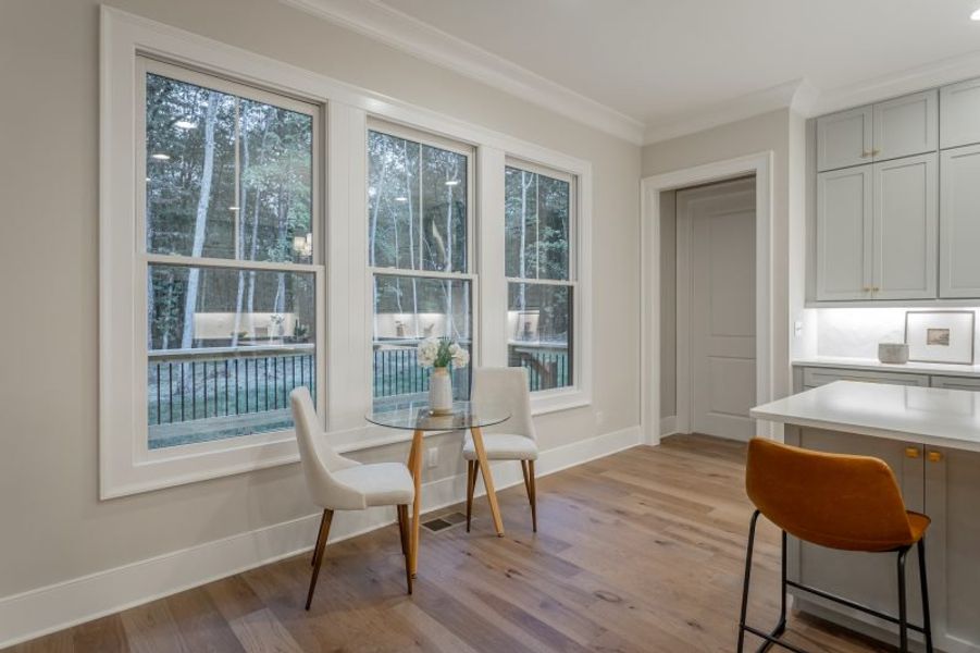 Representative furnished interior of a home built from the Winterbrook A by Riverstone Construction, LLC in Jasper Highlands, Guild (Image 11).