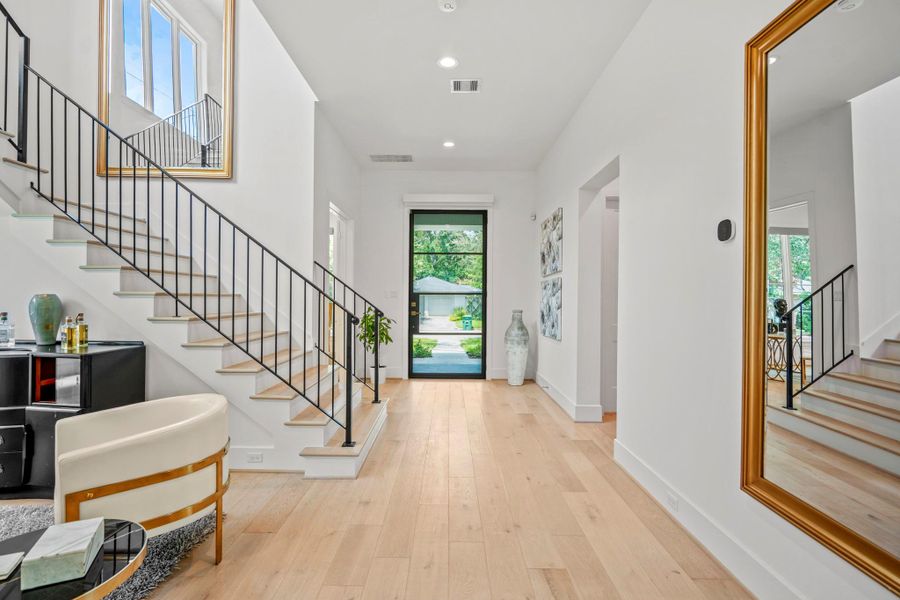 Furnished interior view inside a new home in , Houston (Image 34).