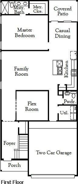 2D floor plan layout of this home in Westridge Cove, Conroe, TX (Image 3). 2D floor plan layout of this home in Westridge Cove, Conroe, TX (Image 3).