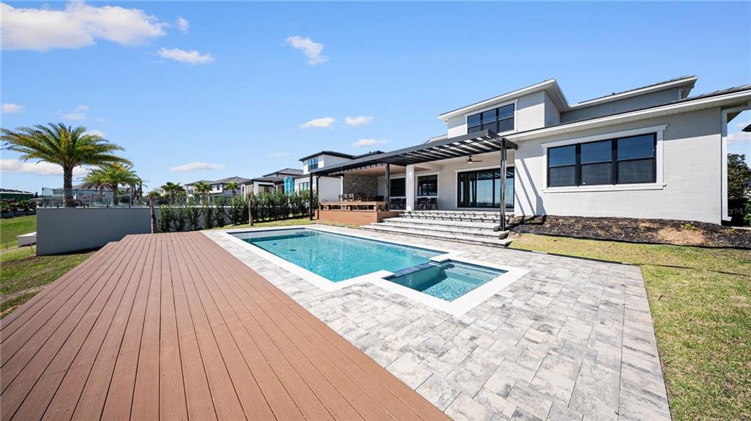 Exterior details and patio area of a home in , Montverde (Image 1). Exterior details and patio area of a home in , Montverde (Image 1).