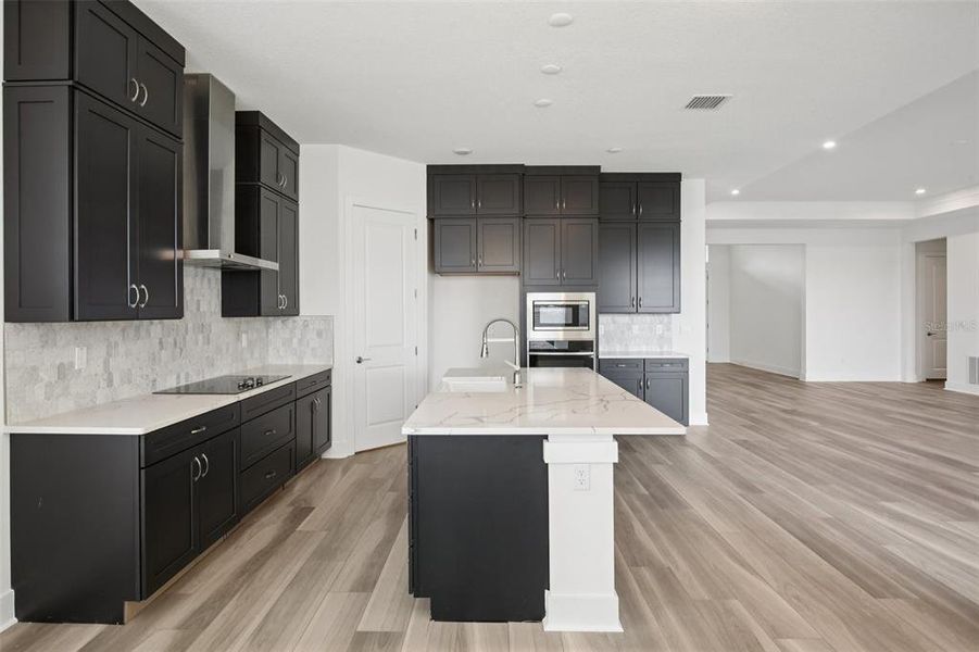 Furnished interior view inside a new home in Eagles Cove at Mirada, San Antonio (Image 13).