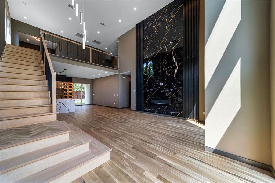 Furnished interior view inside a new home in , Dallas (Image 7). Furnished interior view inside a new home in , Dallas (Image 7).