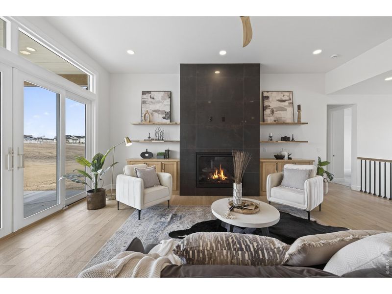 Furnished interior view inside a new home in , Severance (Image 43).
