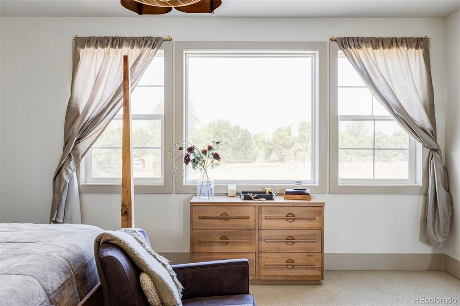 Sweeping Mountain Views from Primary Bedroom