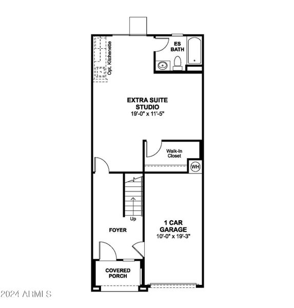 Aquila Floorplan First Floor