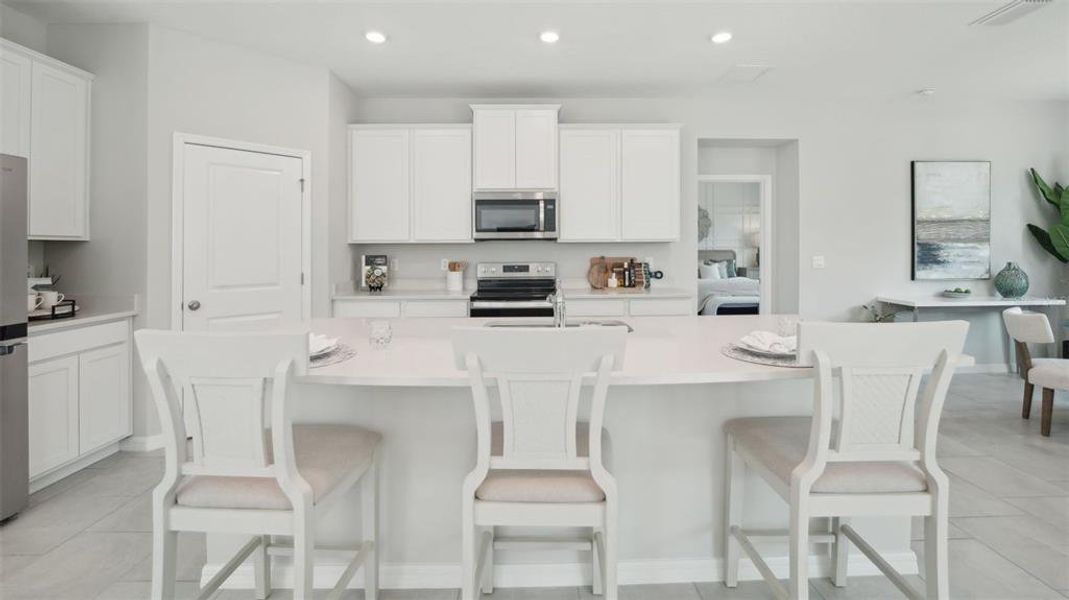 Furnished interior view inside a new home in Archer at Two Rivers, Zephyrhills (Image 6).