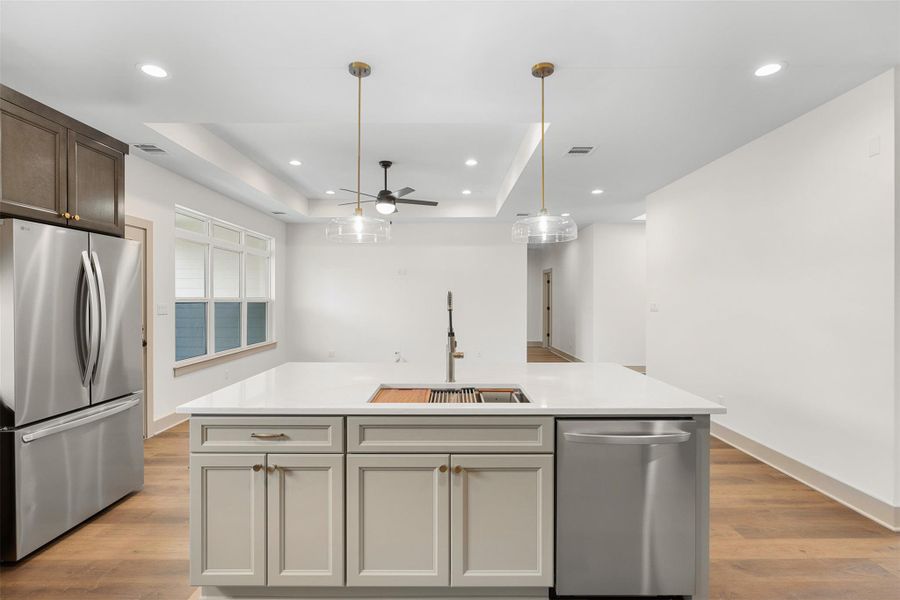 Furnished interior view inside a new home in , La Grange (Image 7). Furnished interior view inside a new home in , La Grange (Image 7).
