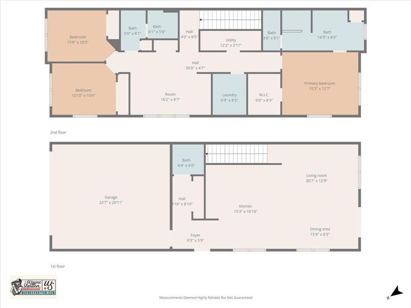 2D floor plan layout of this home in , Stephenville, TX (Image 6).