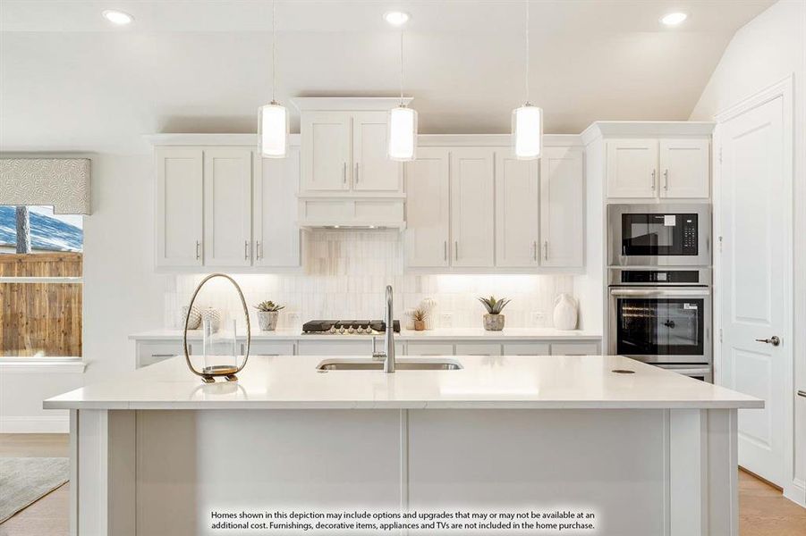 Furnished interior view inside a new home in Sutton Fields, Celina (Image 5).