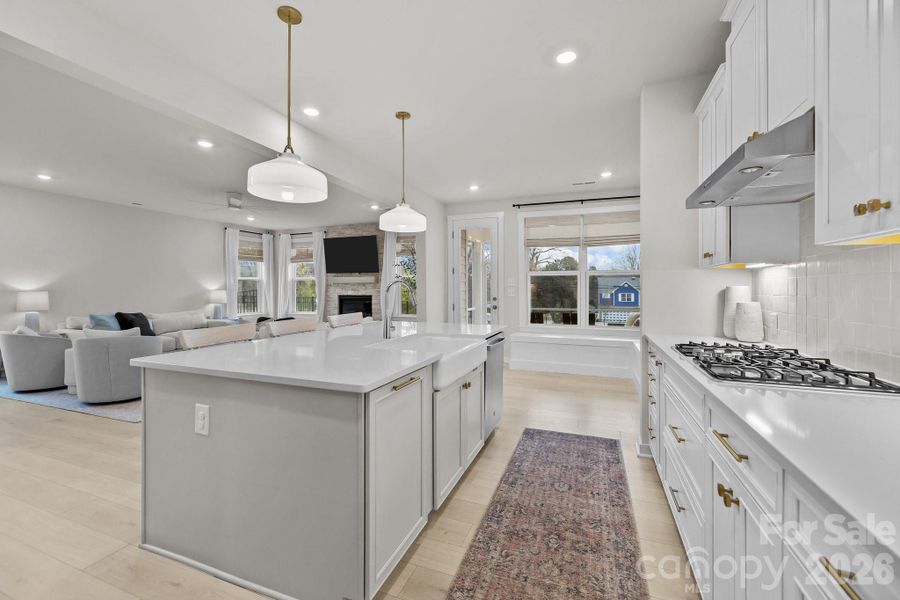 Furnished interior view inside a new home in , Mint Hill (Image 15).
