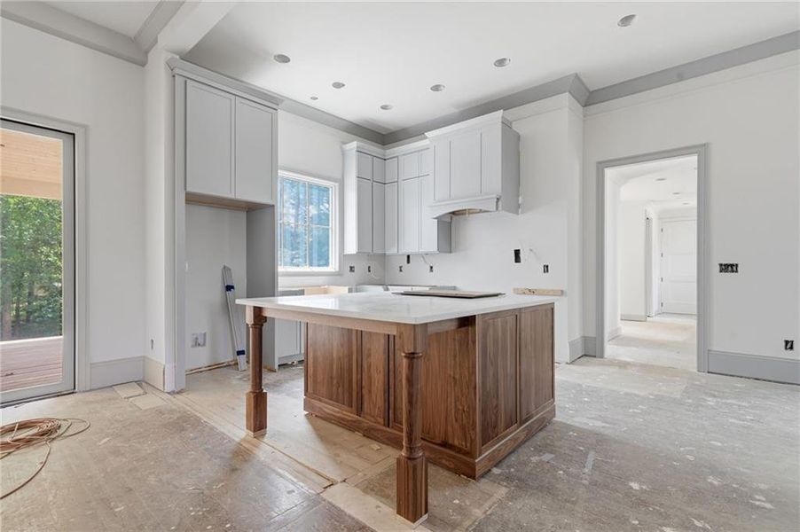 In-progress construction of a new home in , Marietta, GA (Image 25).