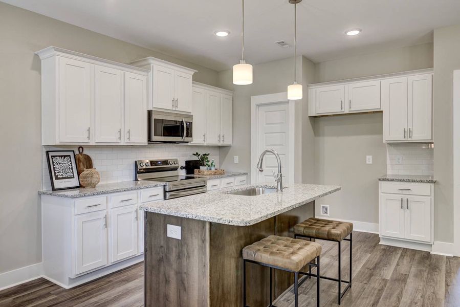 Furnished interior view inside a new home in The Grove at Kennesaw Farms, Gallatin (Image 8).