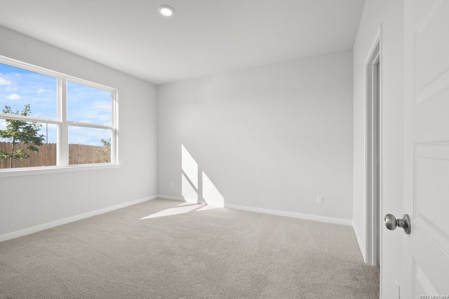 Spacious, unfurnished interior of a new home in Applewhite Meadows, San Antonio (Image 17). Spacious, unfurnished interior of a new home in Applewhite Meadows, San Antonio (Image 17).