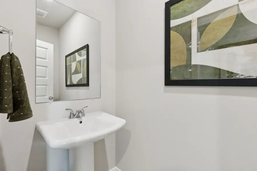 Bathroom in the Magnolia home plan by Trophy Signature Homes – REPRESENTATIVE PHOTO Bathroom in the Magnolia home plan by Trophy Signature Homes – REPRESENTATIVE PHOTO