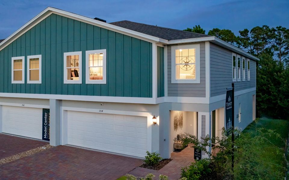 Mustang end unit at Blue Springs Reserve by Trinity Family Builders Mustang end unit at Blue Springs Reserve by Trinity Family Builders