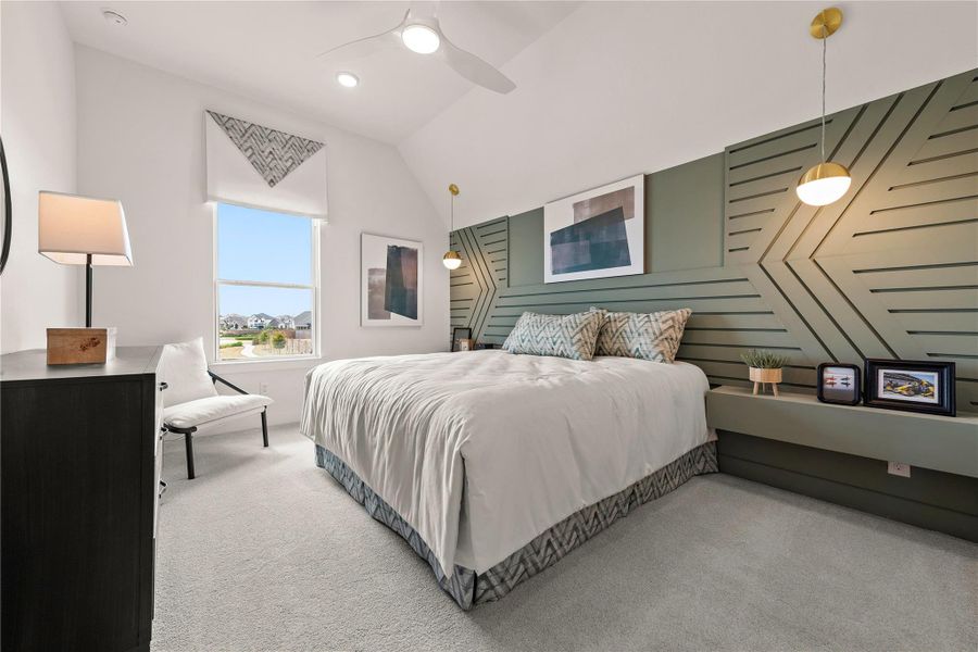 Furnished interior view inside a new home in The Trails, New Caney (Image 24). Furnished interior view inside a new home in The Trails, New Caney (Image 24).