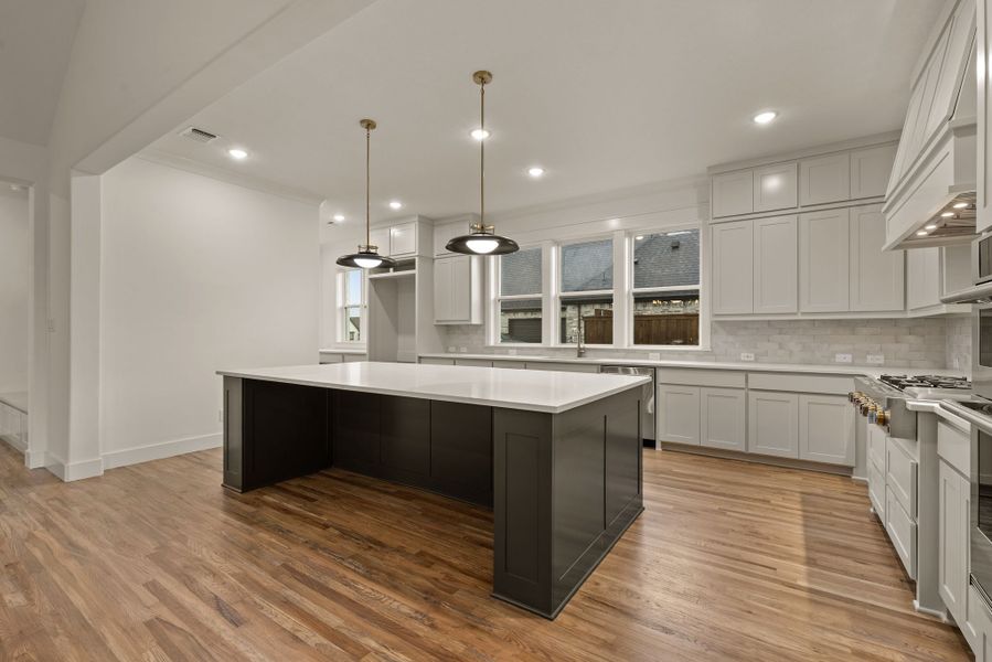 Furnished interior view inside a new home in NorthGlen, Haslet (Image 4).