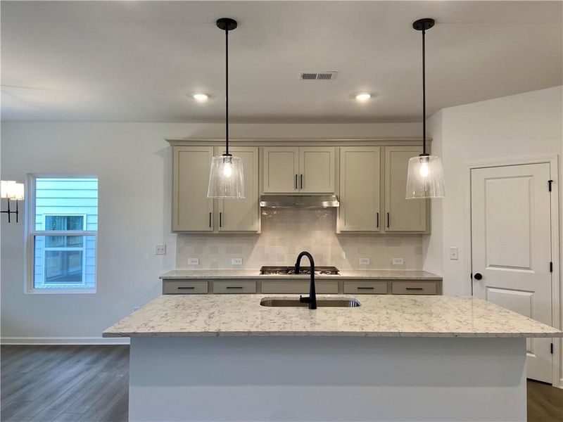 Furnished interior view inside a new home in Arbors at Richland Creek, Buford (Image 6).