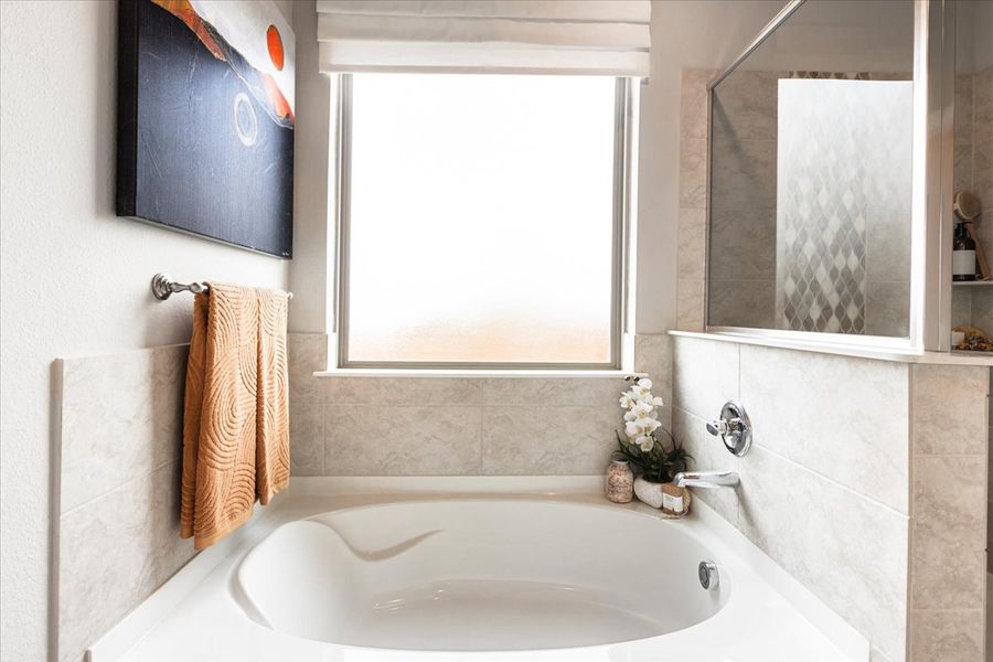 Furnished interior view inside a new home in Solterra Texas, Mesquite (Image 31).