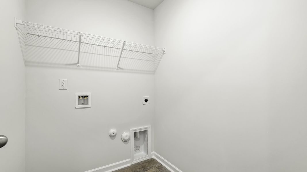 Representative unfurnished interior of a home built from the Manning by D.R. Horton in Fishel Village, Winston-Salem (Image 14). Representative unfurnished interior of a home built from the Manning by D.R. Horton in Fishel Village, Winston-Salem (Image 14).