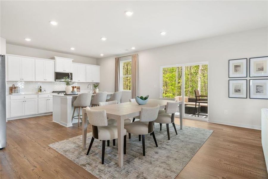 Furnished interior view inside a new home in Walker Grove, McDonough (Image 14).