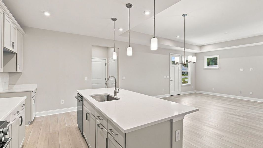 Furnished interior view inside a new home in Sun City Hilton Head, Bluffton (Image 6).