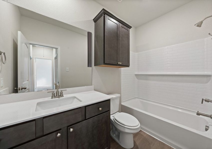 Representative furnished interior of a home built from the Orchid by LGI Homes in Southaven, Hutchins (Image 8).