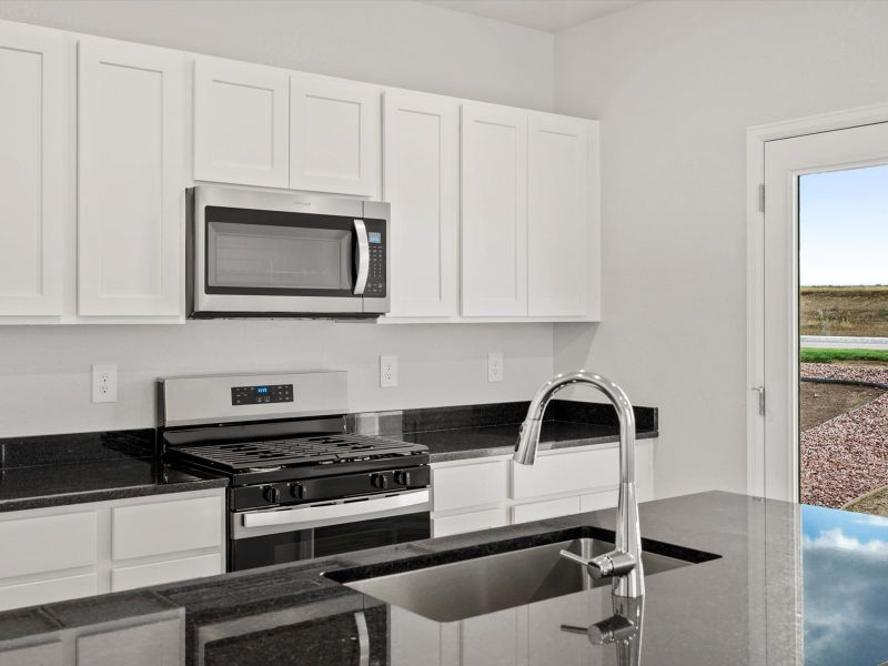Furnished interior view inside a new home in Lake Bluff, Greeley (Image 3). Furnished interior view inside a new home in Lake Bluff, Greeley (Image 3).