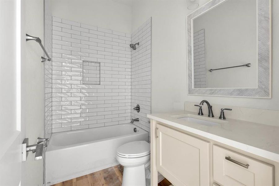 Furnished interior view inside a new home in , Bluff Dale (Image 12).