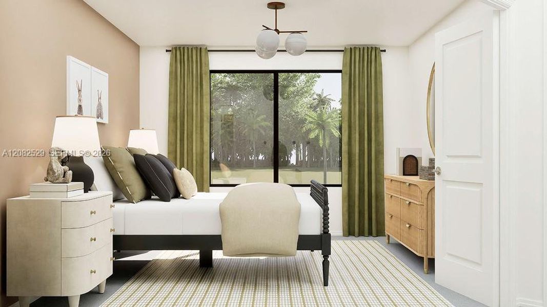 Furnished interior view inside a new home in Solterra, Sunrise (Image 14).