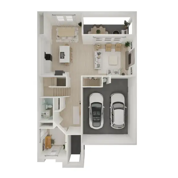 2D floor plan layout for the Thames by K. Hovnanian® Homes in Laveen Springs, Laveen, AZ (Image 5). 2D floor plan layout for the Thames by K. Hovnanian® Homes in Laveen Springs, Laveen, AZ (Image 5).