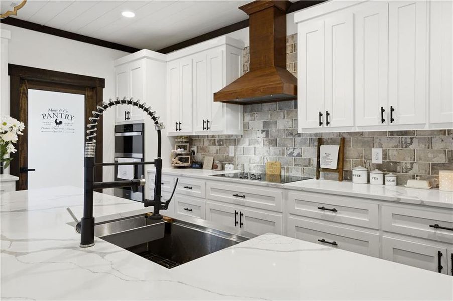 Furnished interior view inside a new home in , Talking Rock (Image 50).