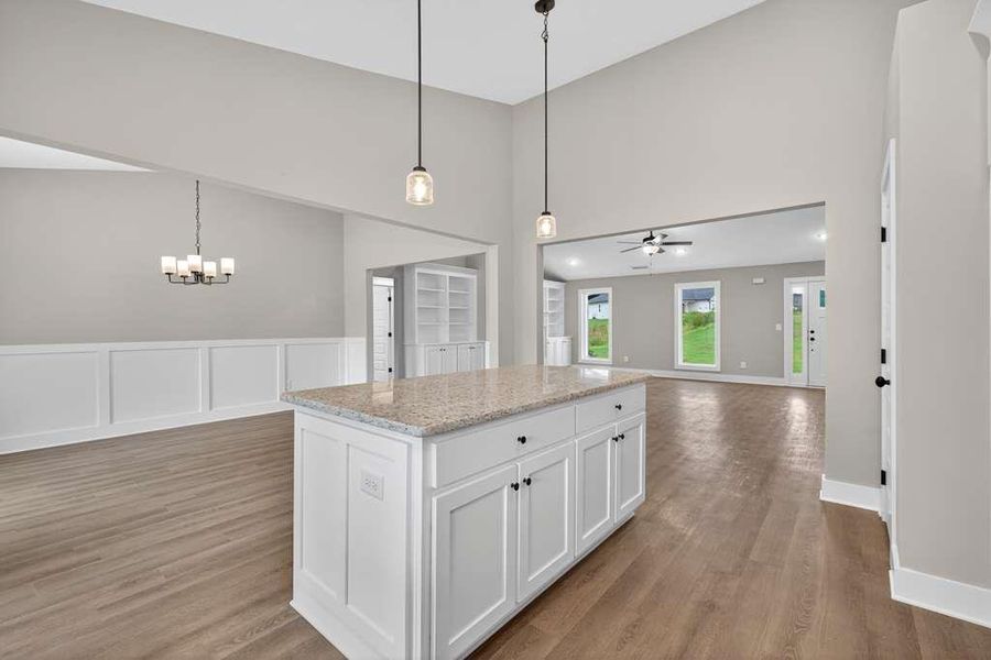 Furnished interior view inside a new home in , Winder (Image 8).