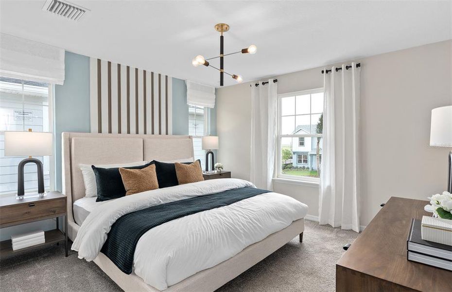 Furnished interior view inside a new home in Silverleaf Oaks, Winter Garden (Image 5).